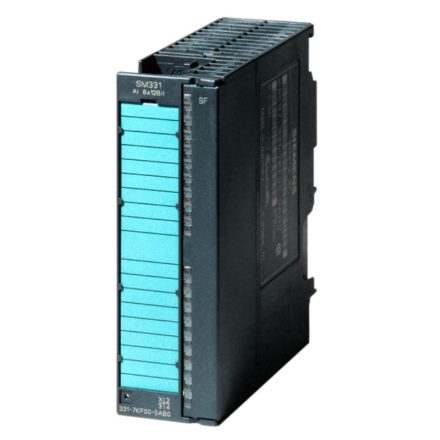 SIEMENS 6ES7331-7HF01-0AB0 SM 331 bővítő,  8AI, 24VDC, 1x20pin, S7-300-hoz