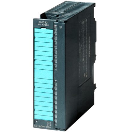 SIEMENS 6ES7332-5HD01-0AB0 SM 332 bővítő, 4AO, 11/12bit, 1x20pin, S7-300-hoz