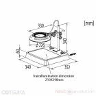 OTSUKA OPTICS ENVL-CL nagyítós lámpa alsó megvilágítással, fényerősség szabályzással