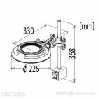 OTSUKA OPTICS ENVL-MS ściemnialna, mocowana na magnes lampa powiększająca