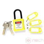 Kulcsjelölő biléta, műanyag - sárga