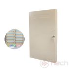 KMS80 LOTO kulcstartó állomás, lakat kulcs tároló szinterezett acélból