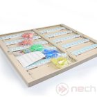 KMS80 LOTO kulcstartó állomás, lakat kulcs tároló szinterezett acélból