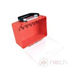 LK200 lockout box, portable LOTO device storage