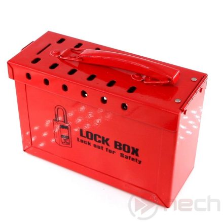 LK233 lockout box, portable LOTO device storage