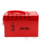 LK233 lockout box, portable LOTO device storage