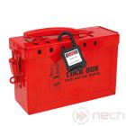 LK233 lockout box, portable LOTO device storage