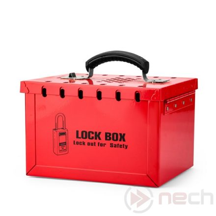 LK235 csoportos kizáró doboz, hordozható LOTO eszköz tároló