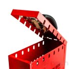 LK250 lockout box, portable LOTO device storage