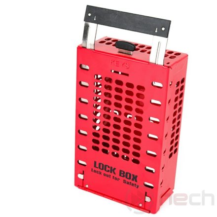 LK351 lockout box, portable LOTO device storage