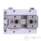 MHF2-8D low profile pneumatic parallel gripper