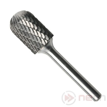 NECH-CUT SC Cylindrical shape with radius end 12 mm shank: 7x25 mm (Single Cut)