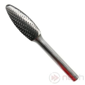 NECH-CUT SH Flame shape 03x06 mm shank: 3 mm (Double Cut)
