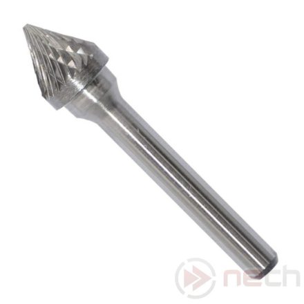 NECH-CUT SJ 60-degree countersink cone 10x08 mm shank: 6 mm (Double Cut)