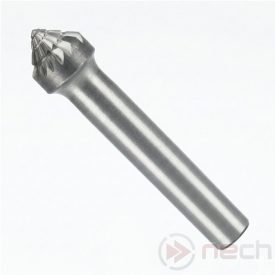  NECH-CUT SK 90-degree countersink cone 10x05 mm shank: 6 mm (Double Cut)