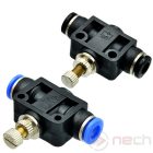 NSF04 / Ø4 mm-es push-in csőfojtó műanyagból