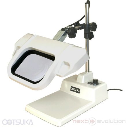 OTSUKA OPTICS OLIGHT3L-B dimmable self supporting table illuminated magnifier