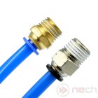 PC8-04 / Ø8 mm straight push-in quick connector with R1/2" thread
