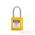 PL38T-Y LOTO safety padlock with thin steel shackle - yellow