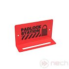PSR05 wall padlock station / for storing 5 padlocks