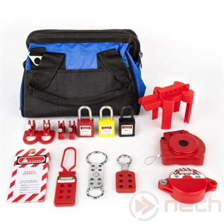 SFLKLB LOTO lockout kit in handbag