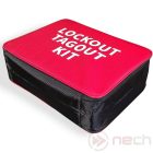 SLHBR355 Safety lockout handbag, red