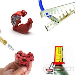 LOTO Pneumatik- und Hydraulik-Verriegelungen